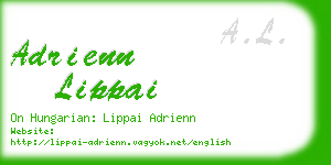 adrienn lippai business card